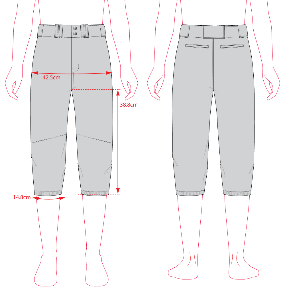 Boy's Baseball Below Knee Knickers