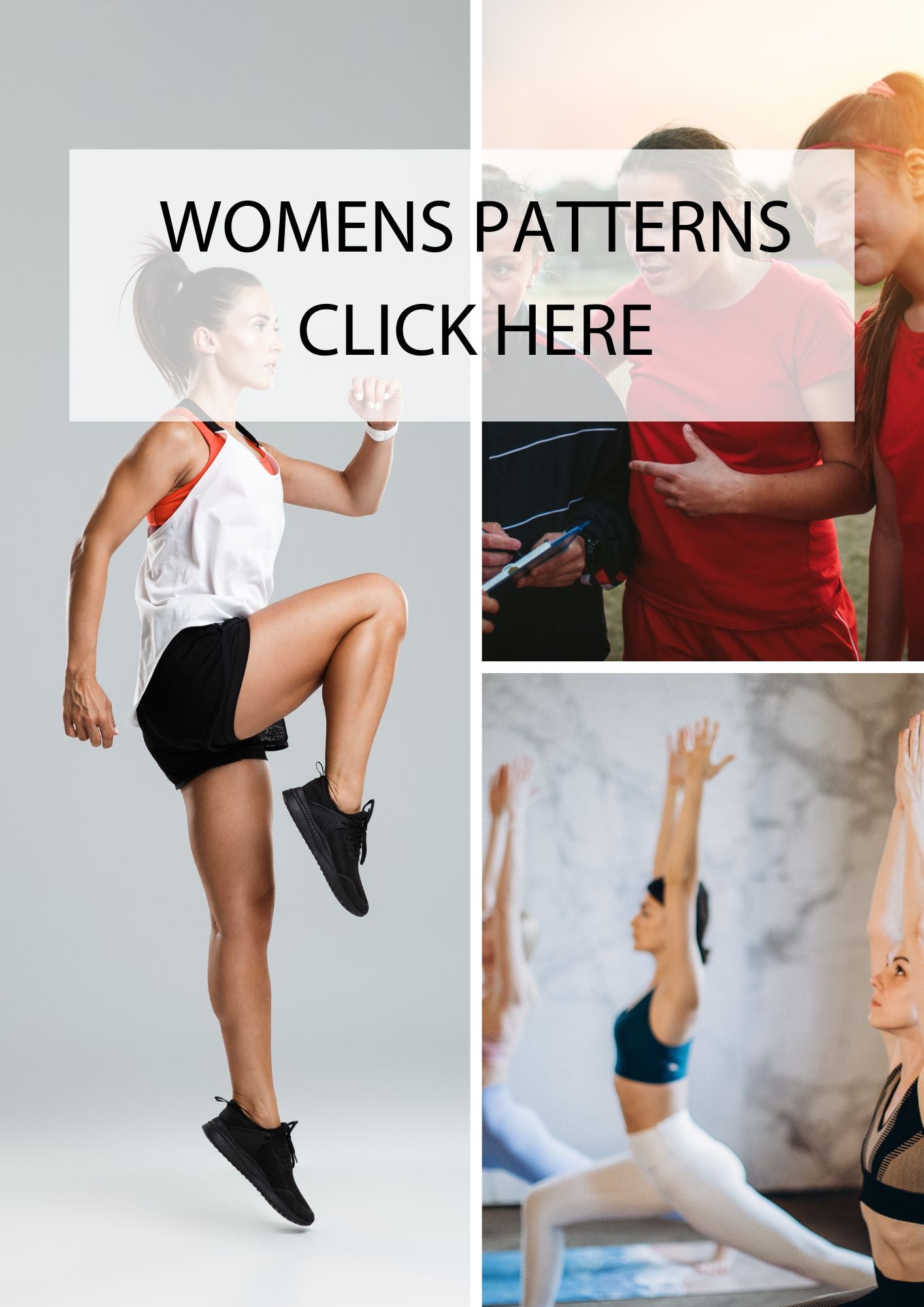 Women's Patterns and Tech Packs