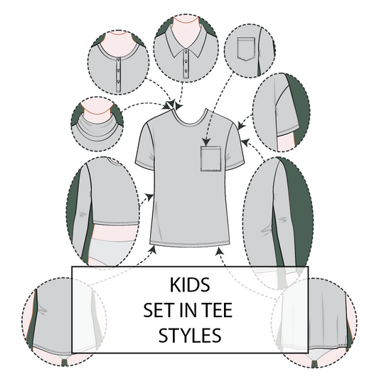 Kid's T-Shirt Set-In Sleeve