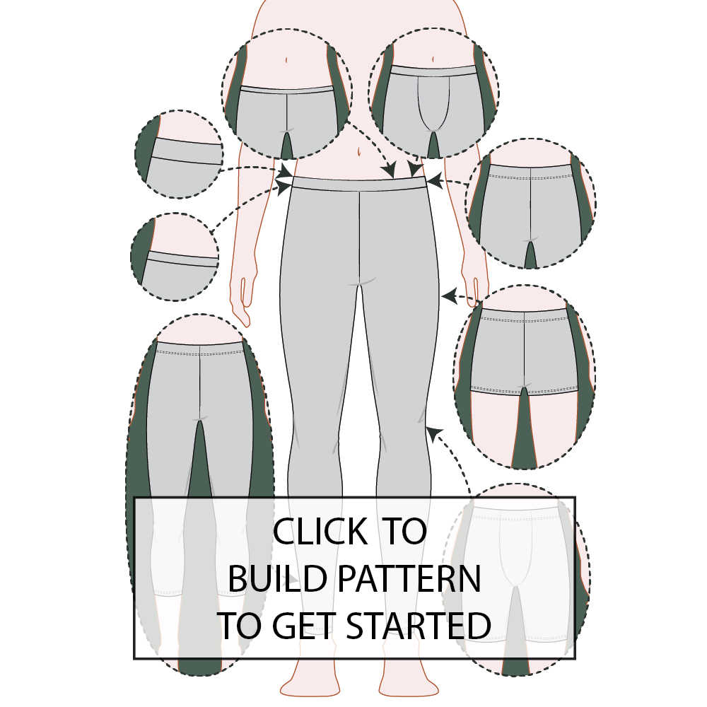 Men's Leggings Pattern Room