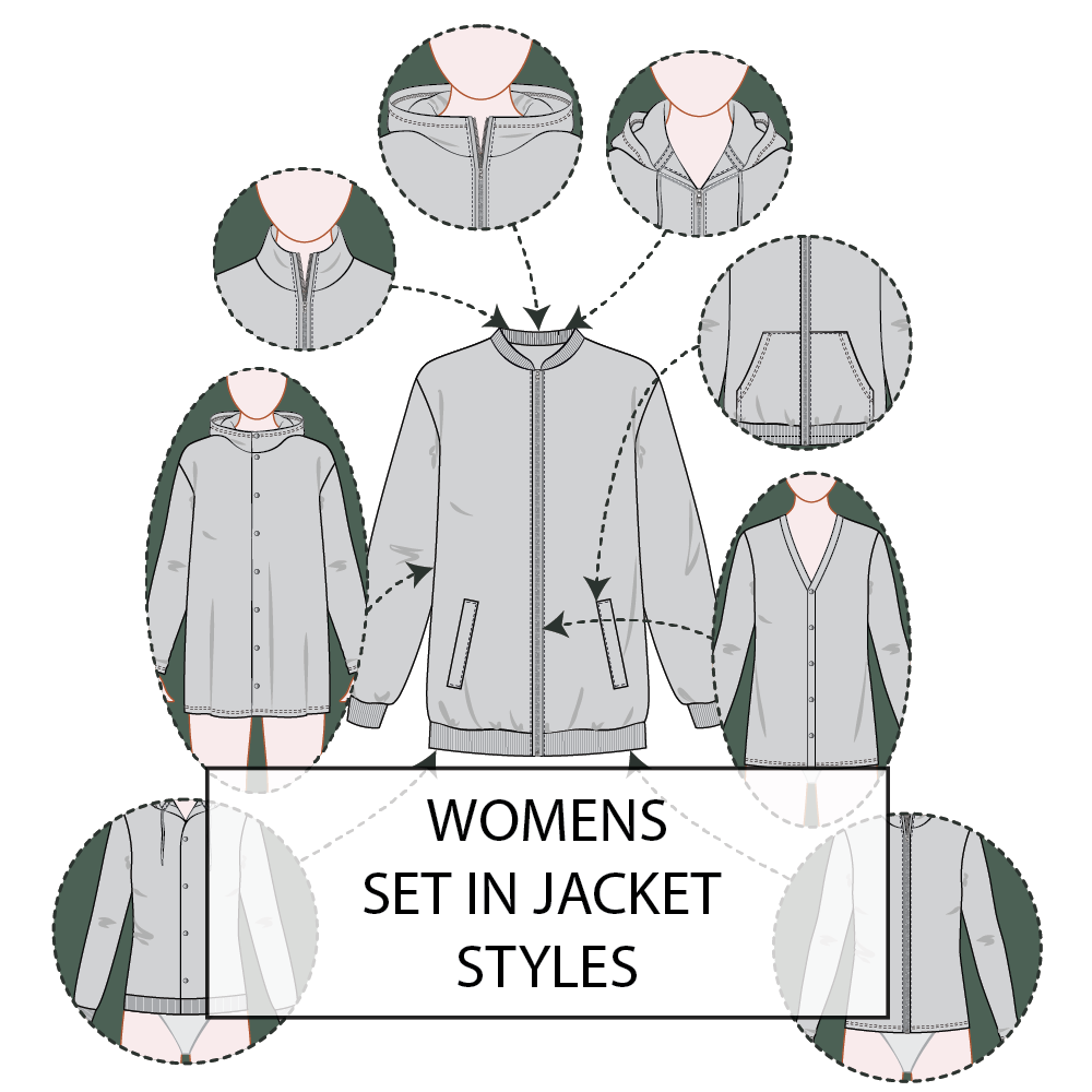 Women's Jacket Set-In Sleeve