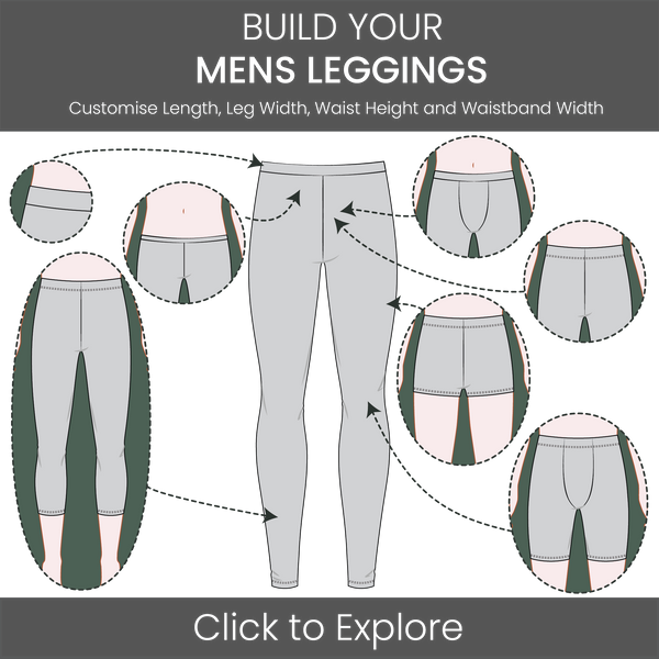 Men's Leggings Pattern & Tech Pack