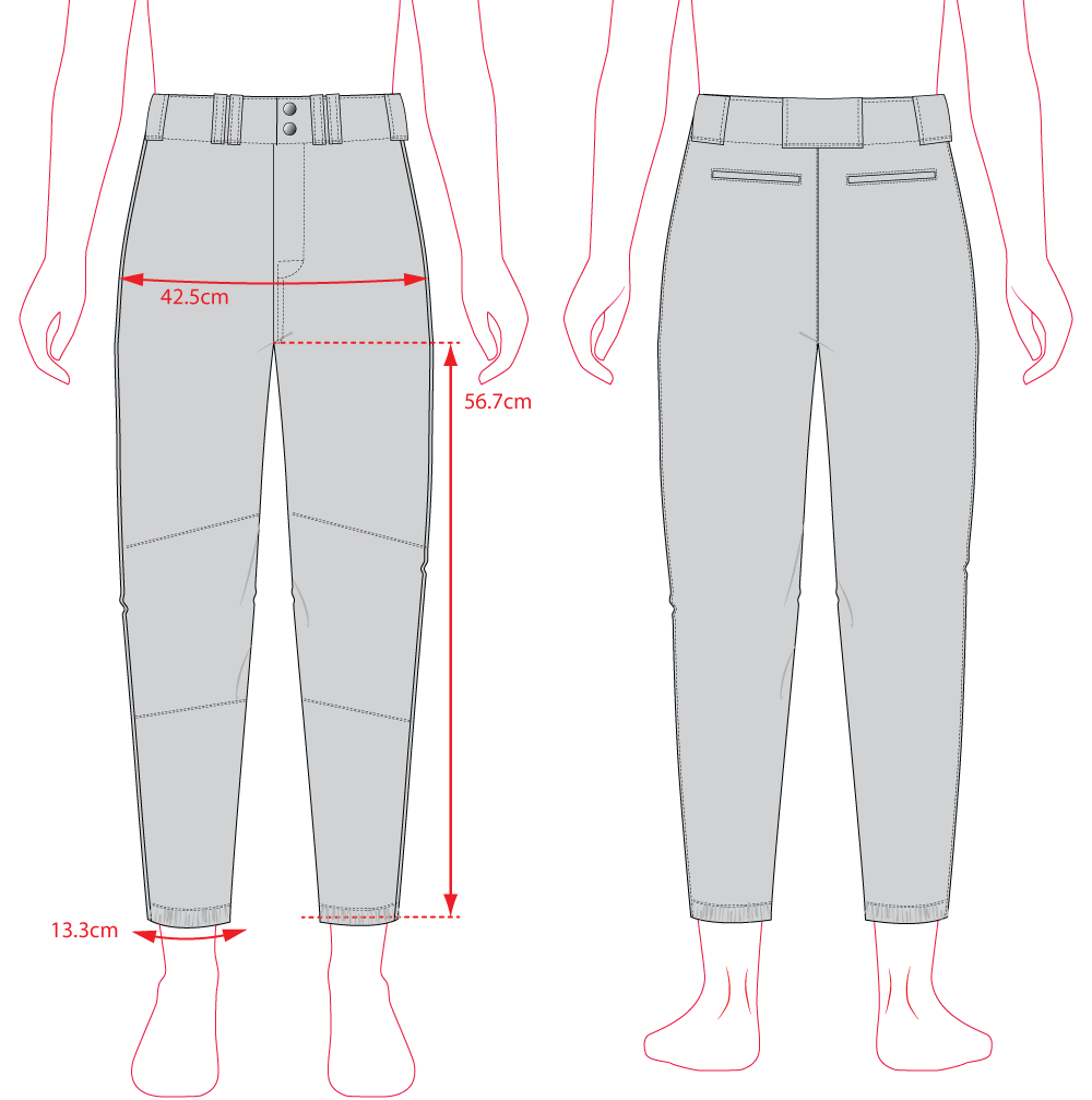 Girl's Fastpitch Baseball Knickers