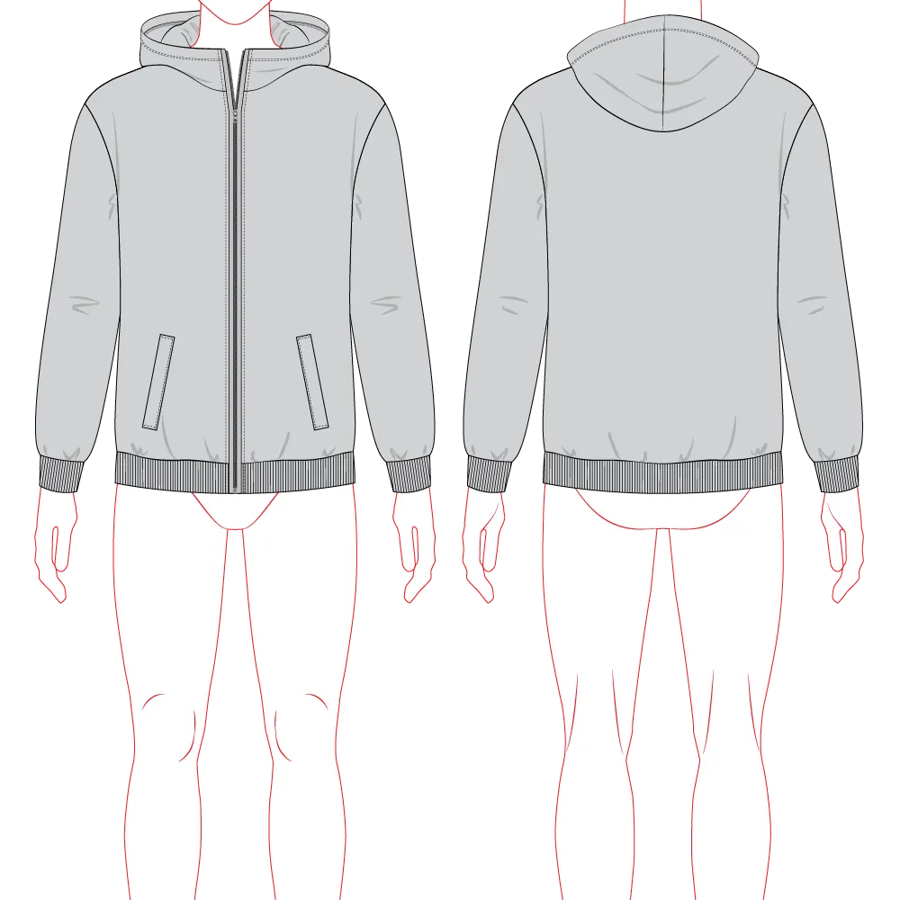 Men's Jacket Set In Sleeve Pattern & Tech Pack - Customer's Product with price 149.00 ID VZaPw22oSe2uX1N77-XWnH7l