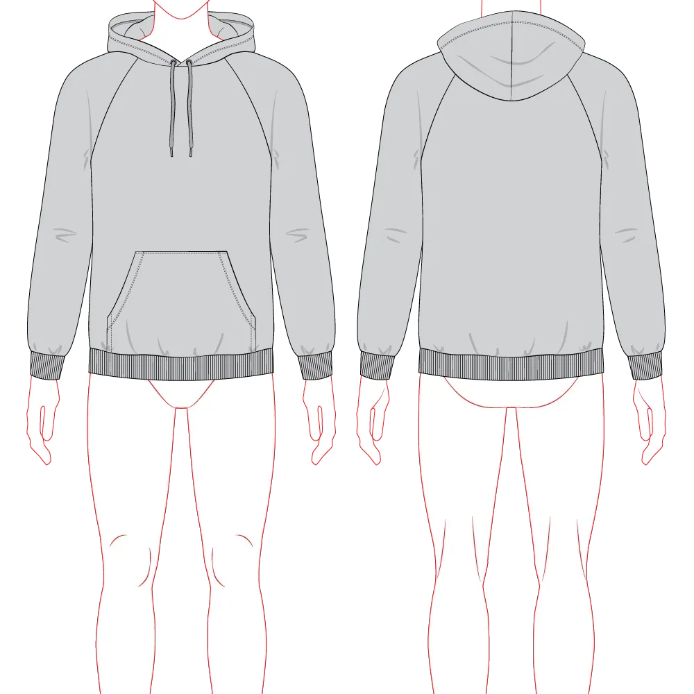 Men's Jumper Raglan Sleeve Pattern & Tech Pack - Customer's Product with price 149.00 ID aVUg-rGbyl0ZTmeNJy5ZT5S0