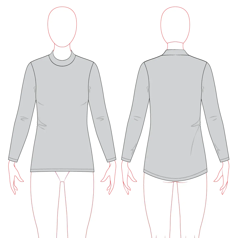 Women's T-Shirt Set-In Sleeve Pattern & Tech Pack - Customer's Product with price 99.00 ID J0txD7fqMy6jdg2YeZX1nJD8