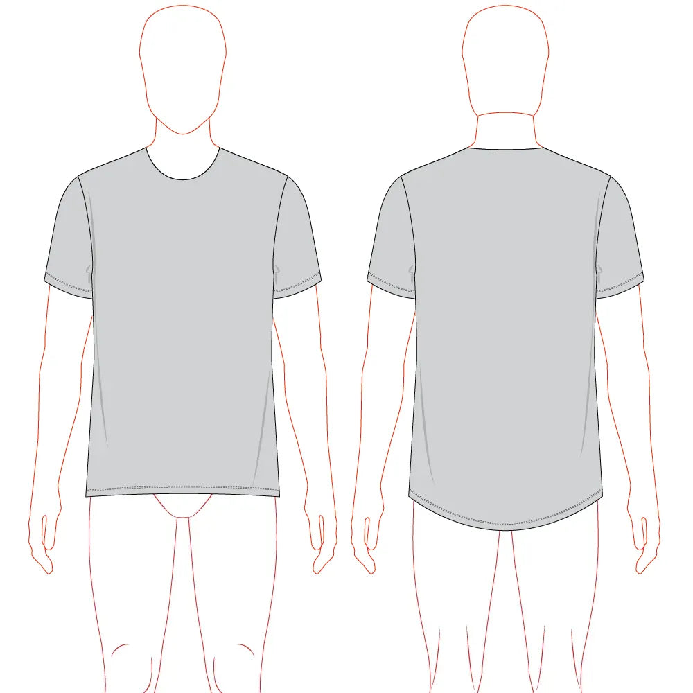 Men's Set-In Sleeve Baseball Jersey Pattern & Tech Pack - Customer's Product with price 99.00 ID hcvA0qZ5sQnIF76CYVVRlgoV