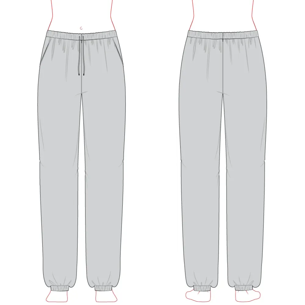 Women's Knit Pull on Pants Pattern & Tech Pack - Customer's Product with price 139.00 ID 39cwtPsjPqoipnhGSDYk14Qq