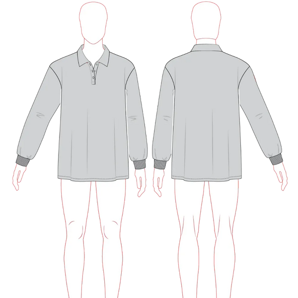 Men's Jumper Set-In Sleeve Pattern & Tech Pack - Customer's Product with price 149.00 ID 2QFAuVflJoOQMbOGY-c7747l
